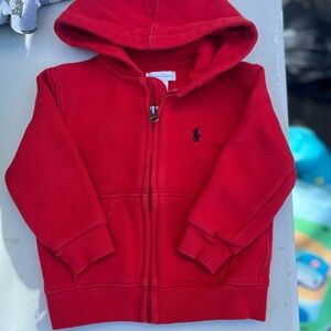 Polo by Ralph Lauren Red Kids Hoodie